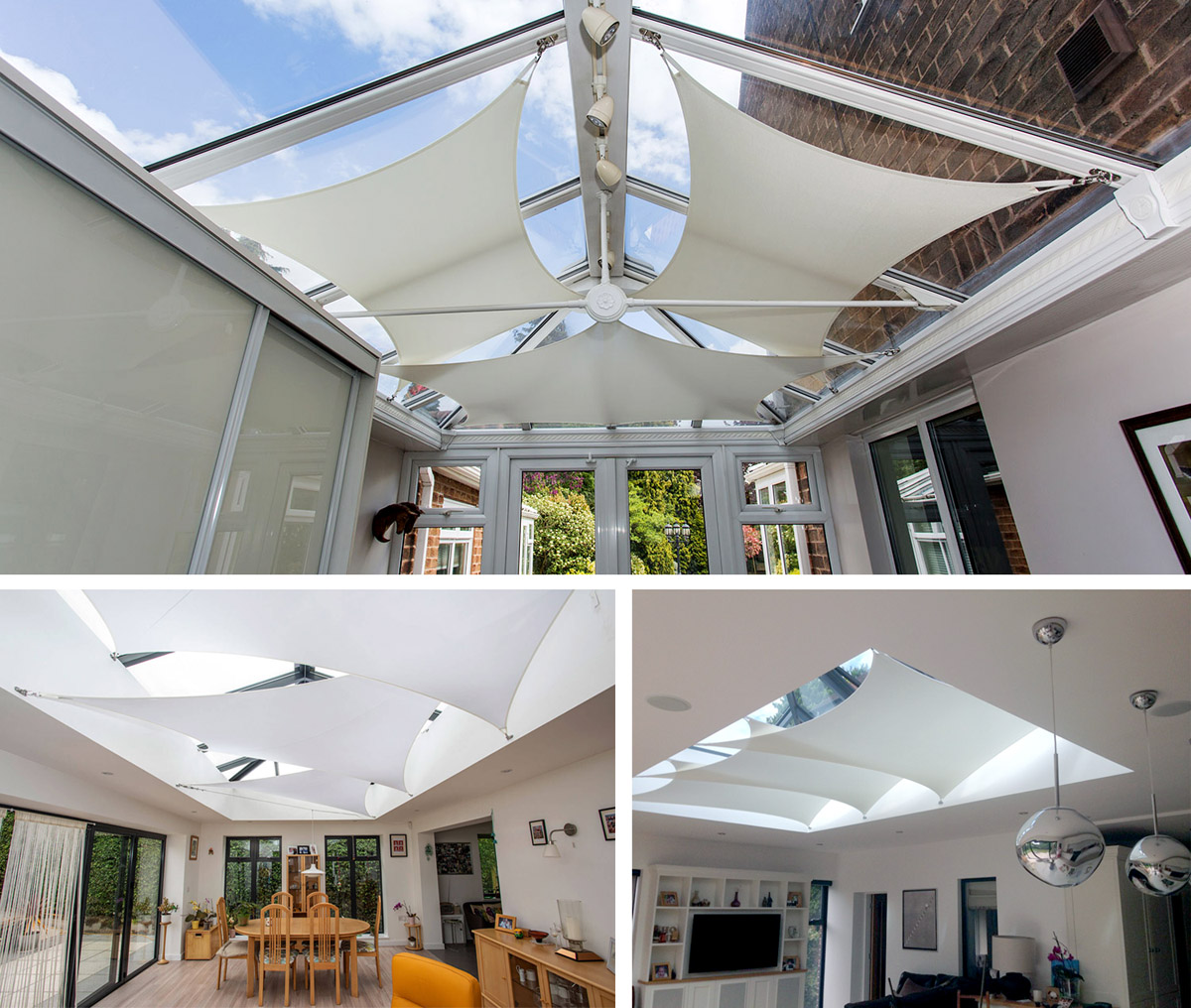 Roof Sails from Blackmore Vale Blinds