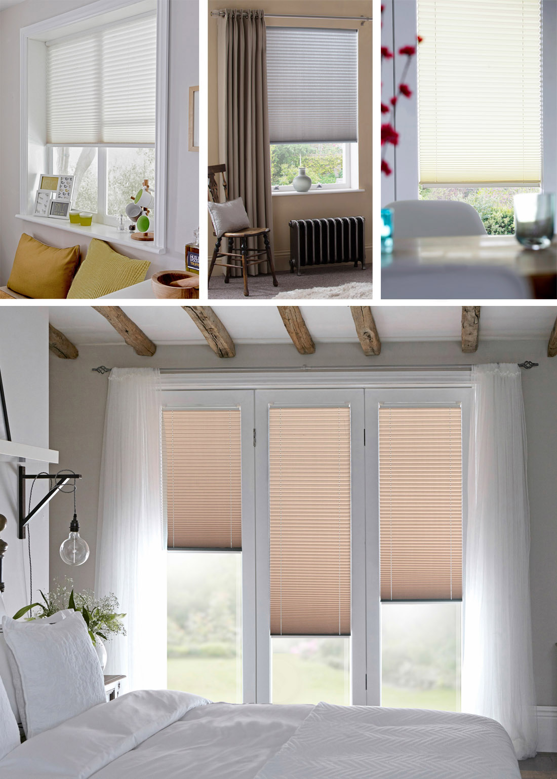 Pleated Blinds from Blackmore Vale Blinds